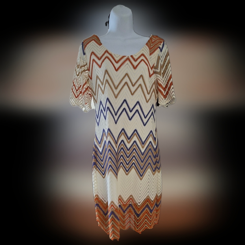 Chevron Pattern Knit Top